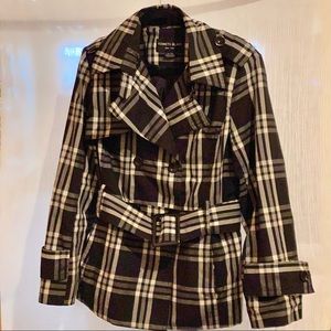 Plaid Kenneth Blake Lined Spring Jacket